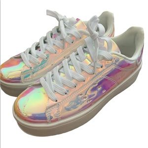 Rainbow Multi Platform Sneaker